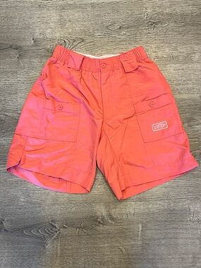AFTCO Fishing Shorts Youth Coral 28” Shorts